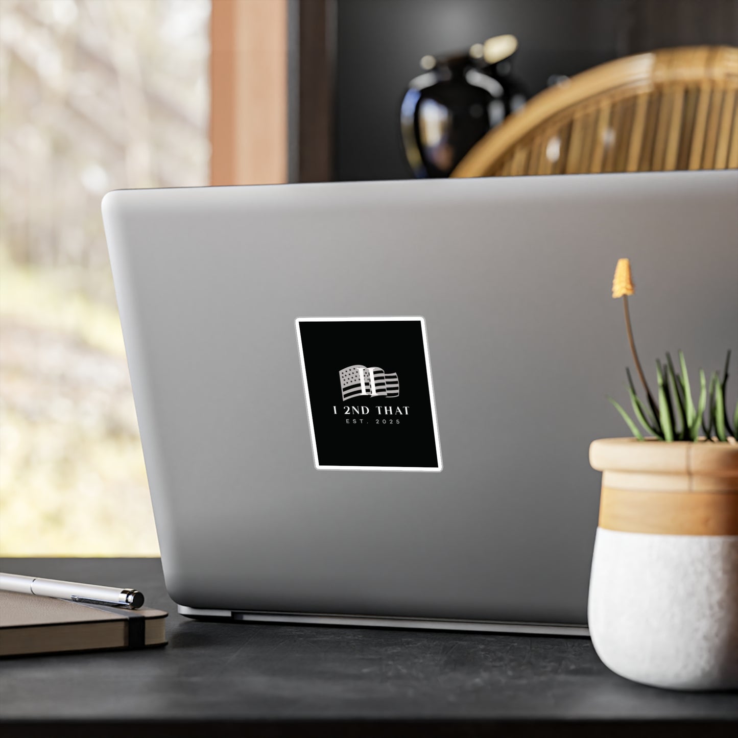 I 2nd That Kiss-Cut Vinyl Decal